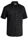 Bisley Workwear Original Cotton Drill Short Sleeve Shirt BS1433 - City Workwear