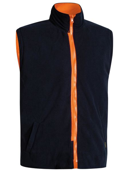 Bisley Workwear Taped Hi Vis 5 In 1 Rain Jacket BK6975