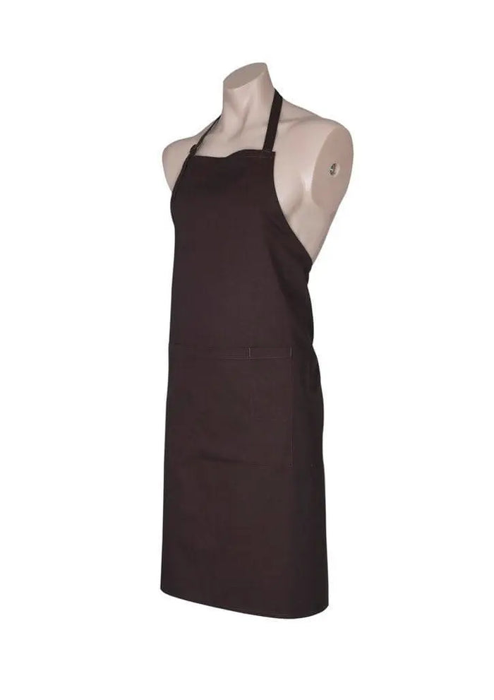 Biz Collection Hospitality & Chefwear Biz Collection Bib Apron with Round Neck Strap BA95
