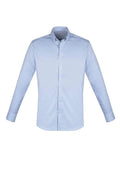 Biz Care Corporate Wear Blue / XS Biz Collection Camden Mens L/S Shirt S016ML