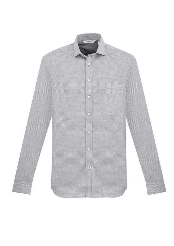 Biz Collection Corporate Wear Silver / XS Biz Collection Jagger Mens L/S Shirt S910ML