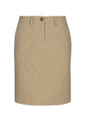 Biz Care Corporate Wear Dark Stone / 6 Biz Collection Lawson Ladies Chino Skirt BS022L