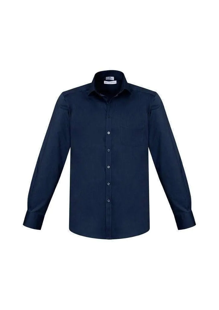 Biz Collection Corporate Wear Ink / XS Biz Collection Men’s Monaco Long Sleeve Shirt S770ml