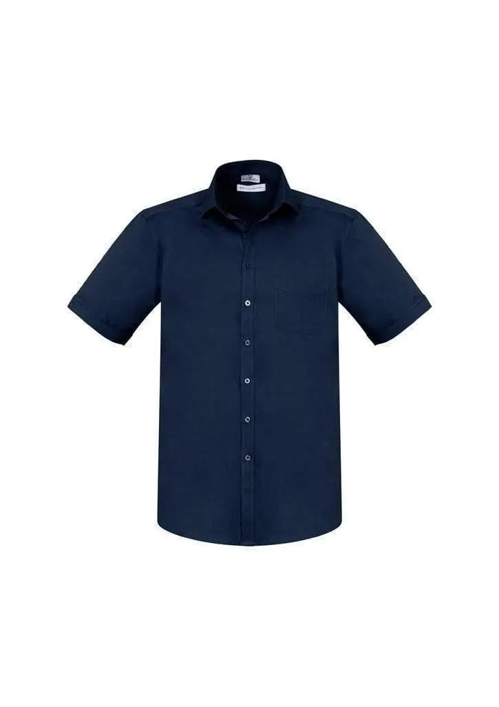 Biz Collection Corporate Wear Ink / XS Biz Collection Men’s Monaco Short Sleeve Shirt S770ms