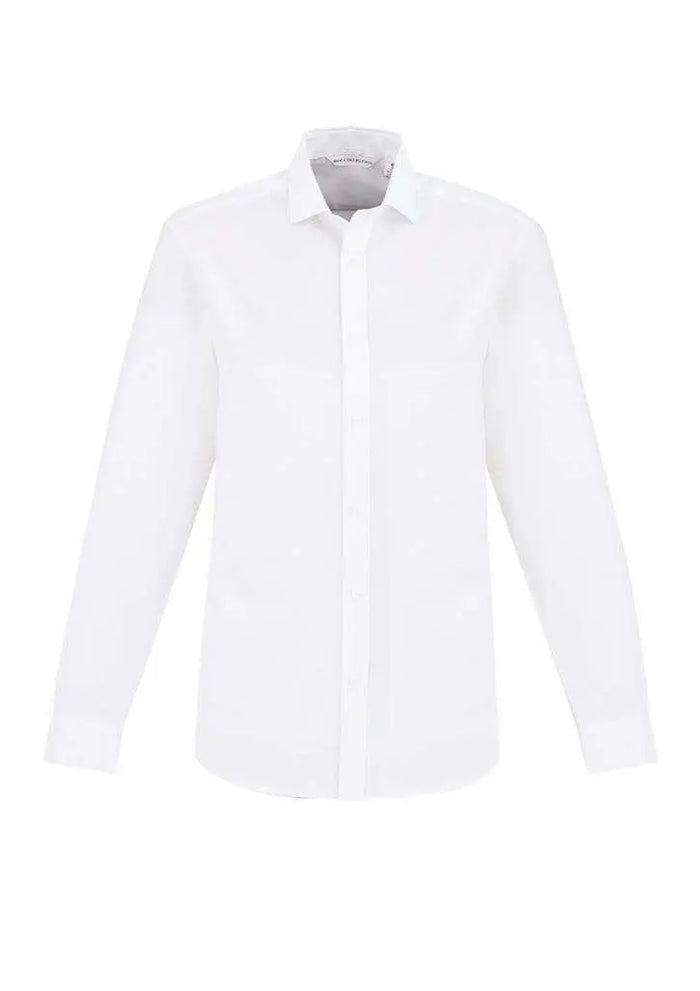 Biz Collection Corporate Wear White / XS Biz Collection Regent Mens L/S Shirt S912ML