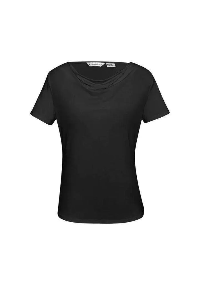 Biz Collection Women’s Ava Drape Knit Top K625ls Metro Workwear.