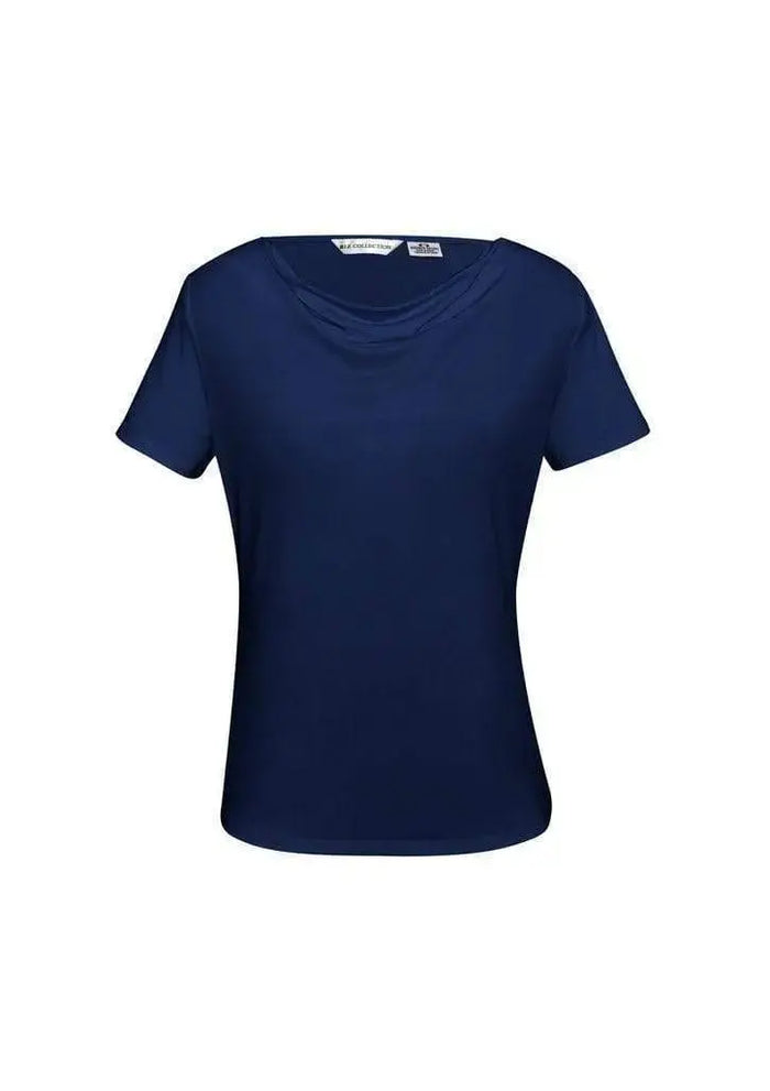 Biz Collection Women’s Ava Drape Knit Top K625ls Metro Workwear.