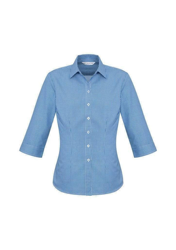 Biz Collection Corporate Wear French Blue / 6 Biz Collection Women’s Ellison 3/4 Sleeve Shirt S716lt