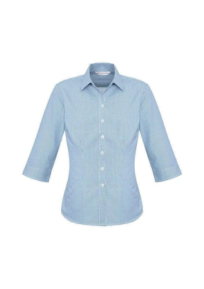 Biz Collection Corporate Wear Blue / 6 Biz Collection Women’s Ellison 3/4 Sleeve Shirt S716lt