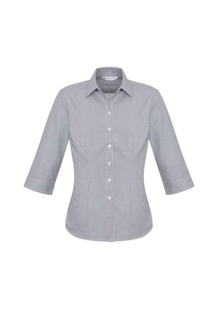 Biz Collection Corporate Wear Silver / 6 Biz Collection Women’s Ellison 3/4 Sleeve Shirt S716lt