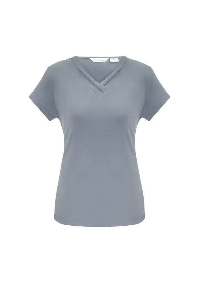 Biz Collection Corporate Wear Biz Collection Women’s Lana Short Sleeve Top K819ls