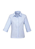 Biz Collection Corporate Wear Blue / 6 Biz Collection Women’s Luxe 3/4 Sleeve Shirt S10221