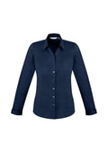 Biz Collection Corporate Wear Ink / 6 Biz Collection Women’s Monaco Long Sleeve Shirt S770ll