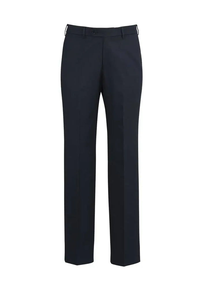 Biz Corporates Mens Flat Front Pant 70112S - Flash Uniforms