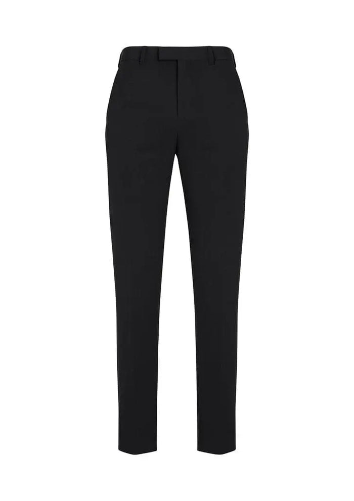 Biz Corporates Mens Slim Fit Flat Front Pant 70716S - Flash Uniforms