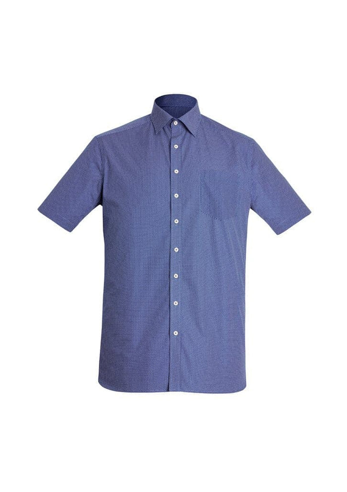Biz Corporates Oscar Mens Short Sleeve Shirt  44522 - Flash Uniforms