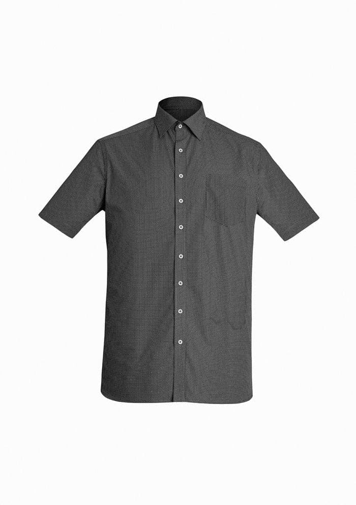 Biz Corporates Oscar Mens Short Sleeve Shirt  44522 - Flash Uniforms