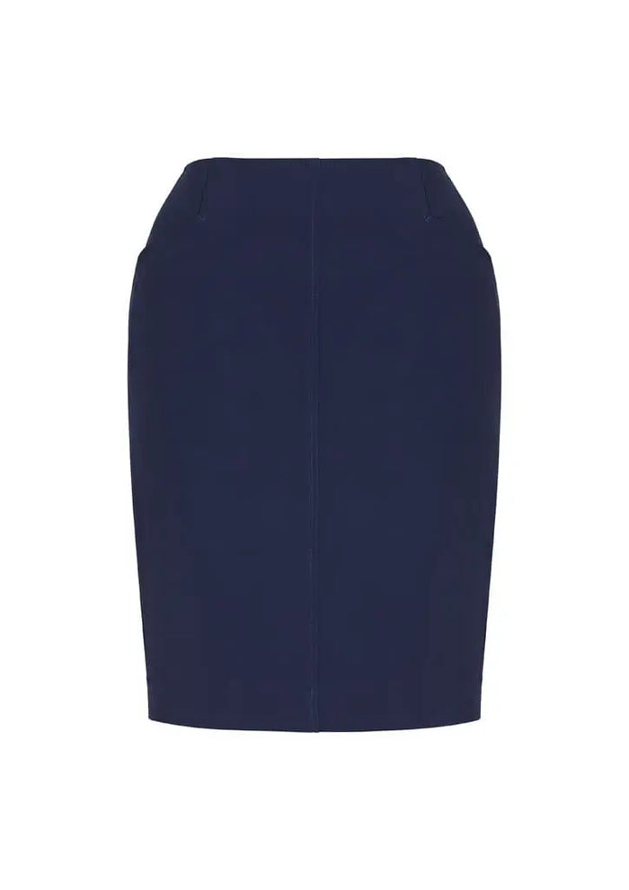 Biz Corporates Womens Bandless Pencil Skirt 20717 - Flash Uniforms