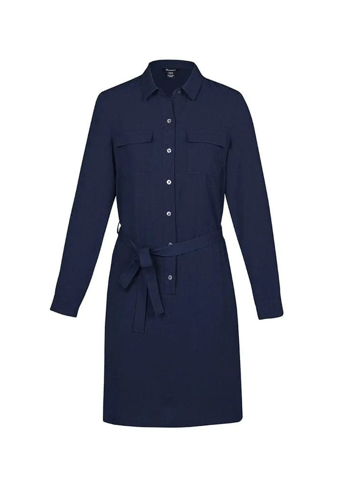 Biz Corporates Womens Chloe Shirt Dress RD069L - Flash Uniforms