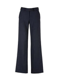 Biz Corporates Womens Mid Rise Adjustable Waist Pant 14015 - Flash Uniforms