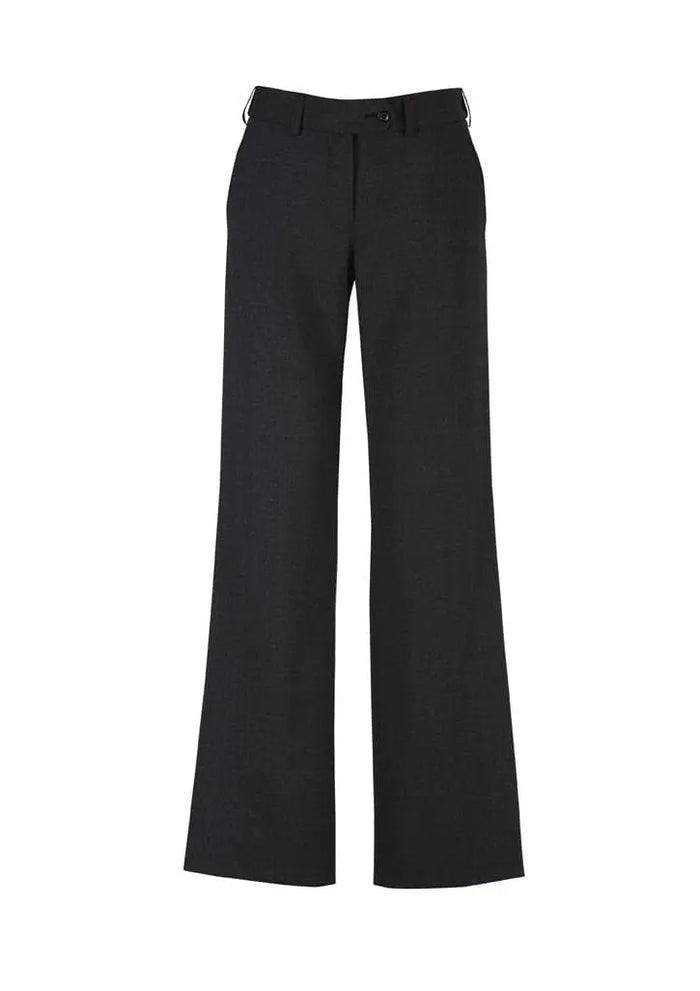 Biz Corporates Womens Mid Rise Adjustable Waist Pant 14015 - Flash Uniforms
