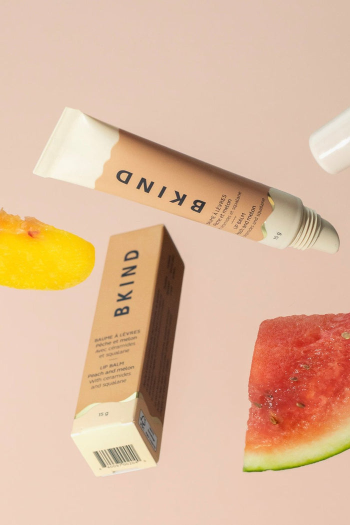 BKIND Baume à Lèvres - Pêche et Melon