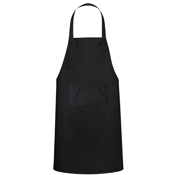 Black Chef Apron and Cap