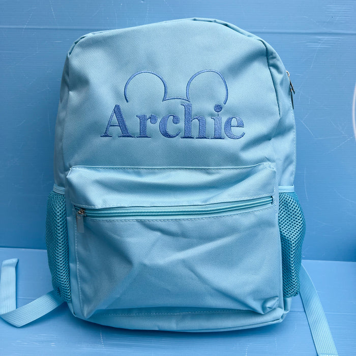 Blue Mickey Mouse Rucksack