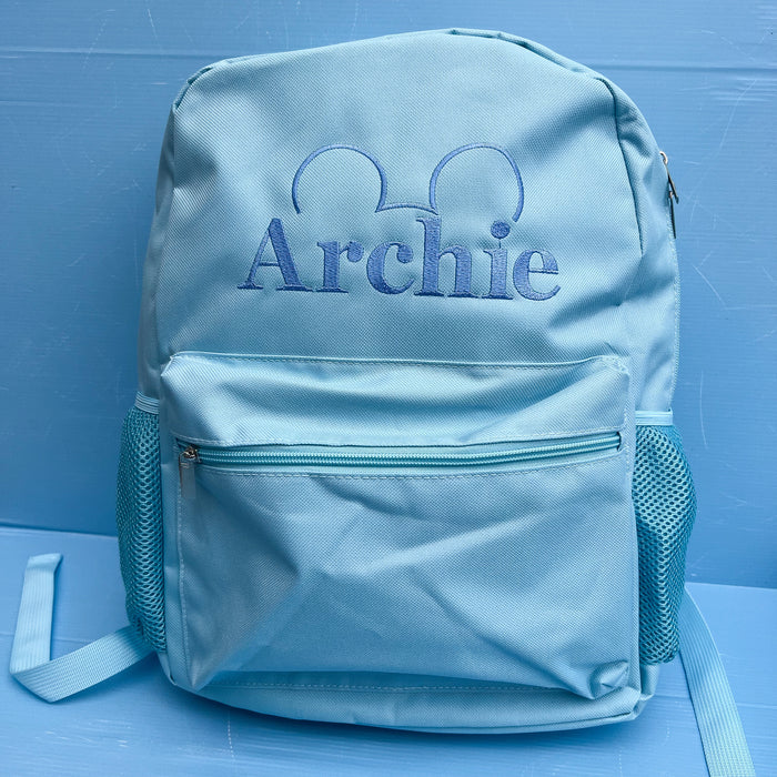 Blue Mickey Mouse Rucksack