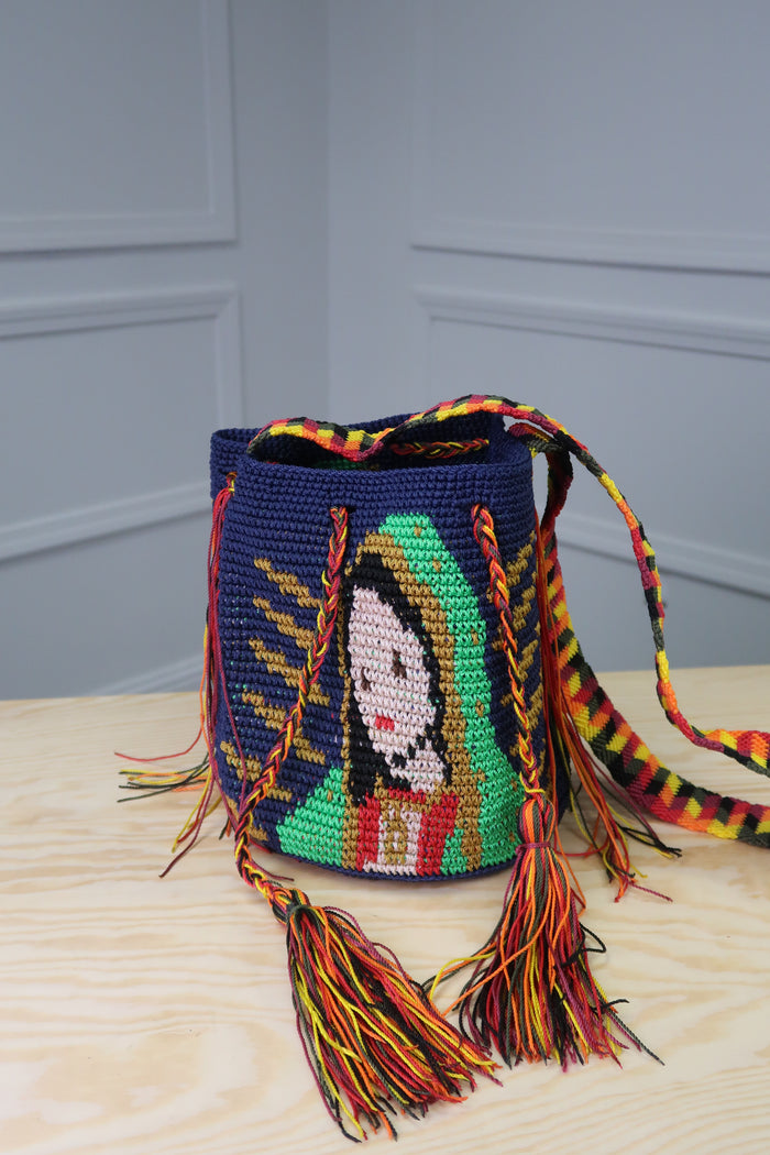Bolsa Tejida Virgen