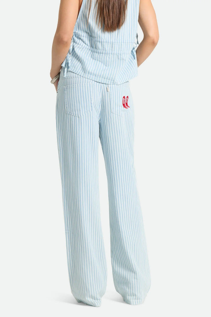 BRIXTON Pantalons Chloé - Two Boot Stripe