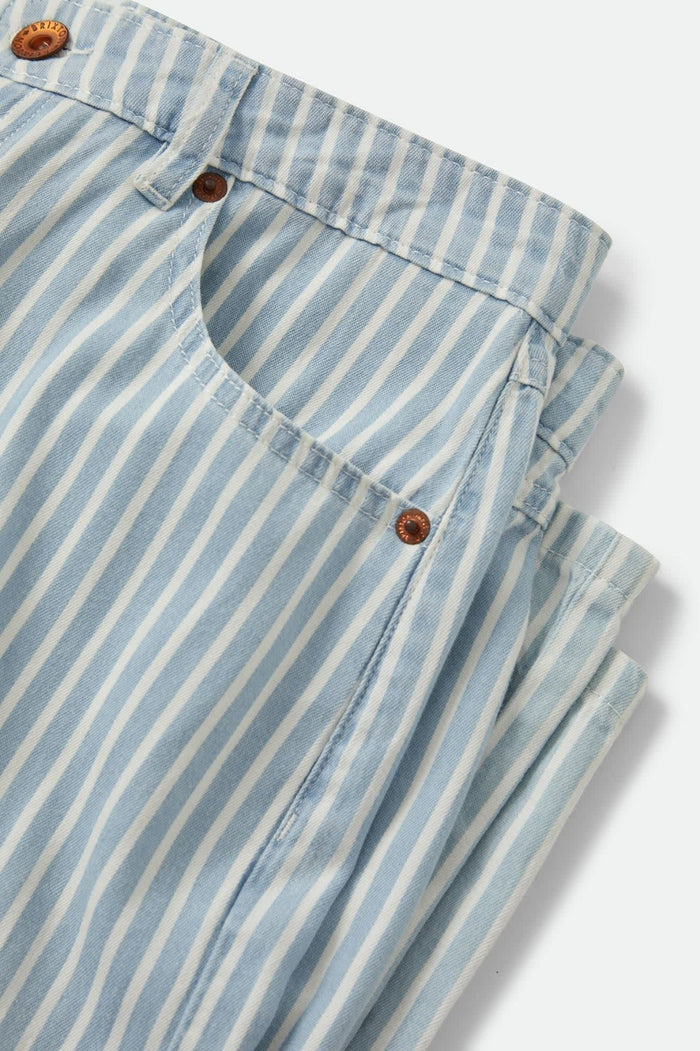 BRIXTON Pantalons Chloé - Two Boot Stripe