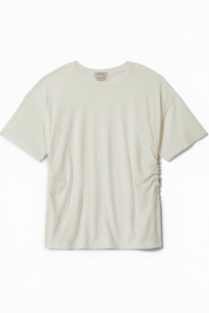 BRIXTON T-Shirt Carefree Cinch - Blanc Cassé