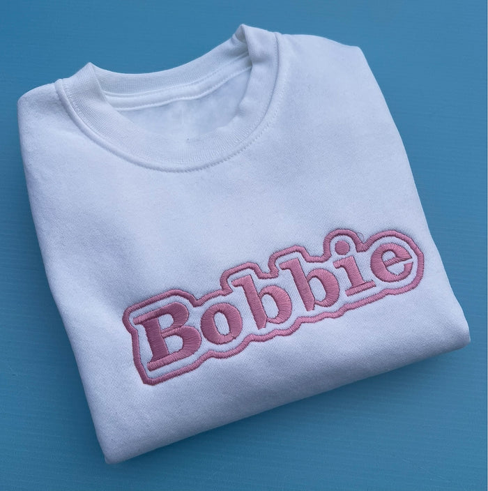 Bubble Name Sweatshirt