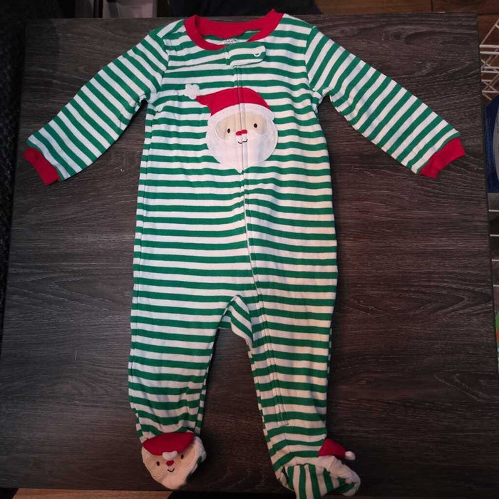 Carters Sleeper Santa