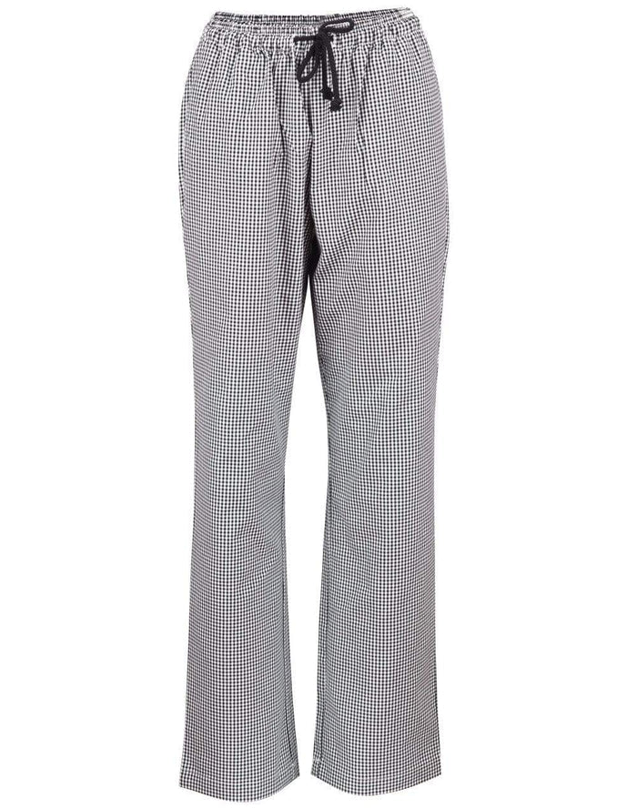 Chef's Pants CP01 Hospitality & Chefwear Australian Industrial Wear XS Black/White