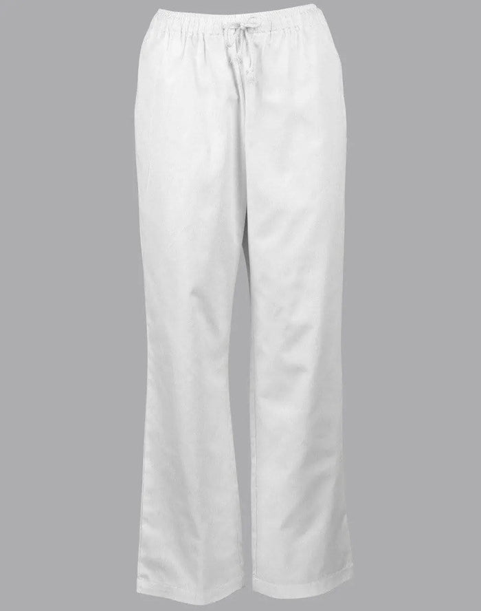 Chef's Pants CP01 Hospitality & Chefwear Australian Industrial Wear XS White