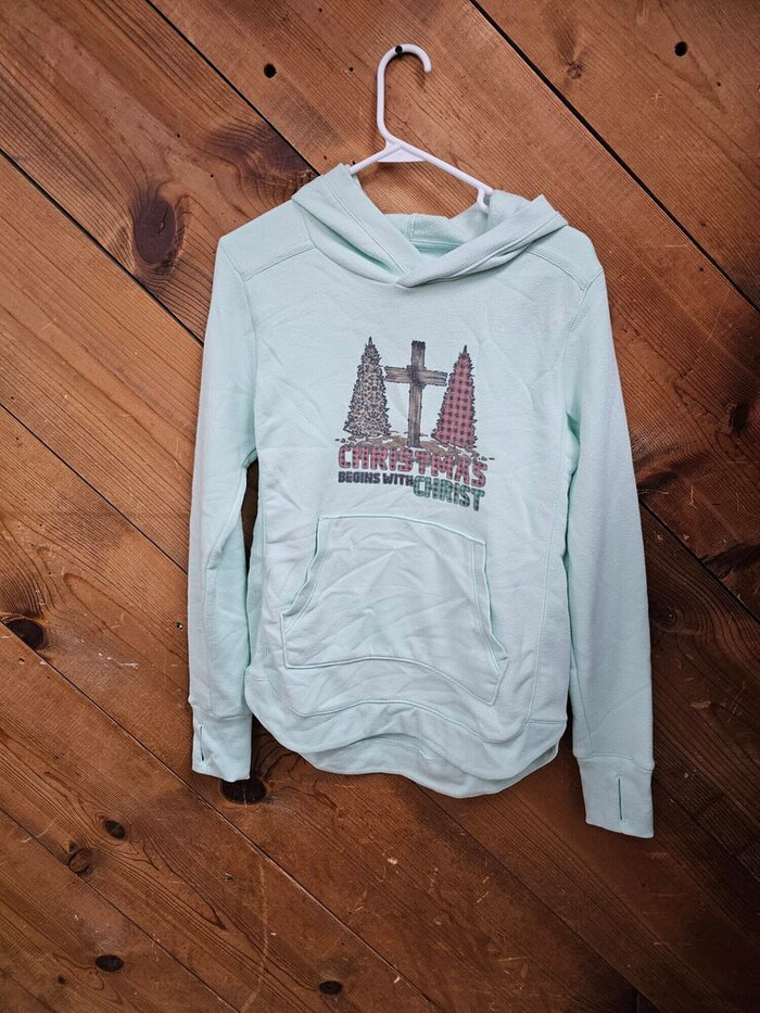 CHRISTMAS BEGINS WITH CHRIST shirt