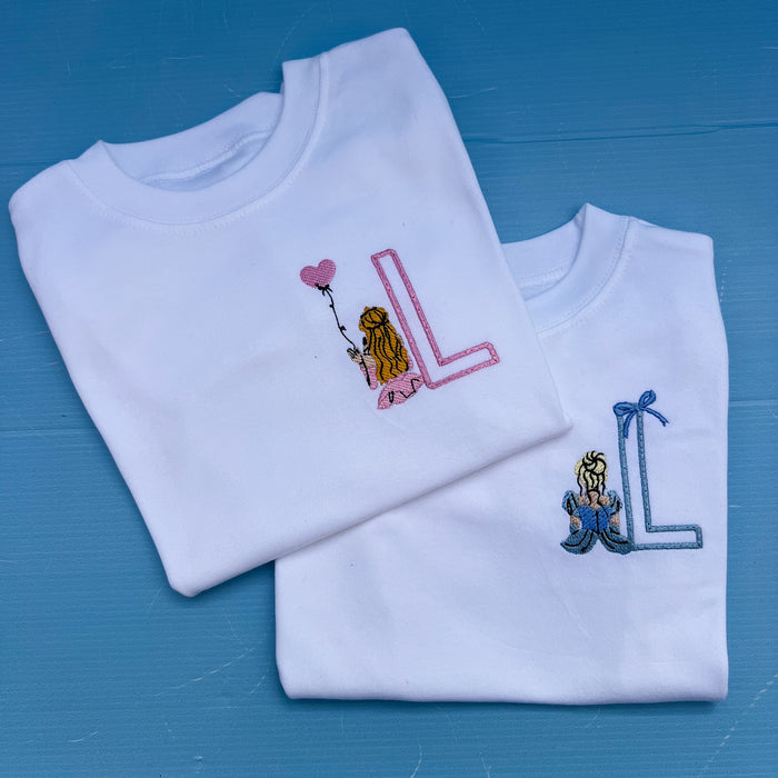 Cinderella Initial T-Shirt