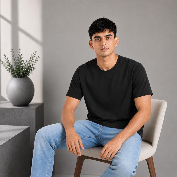 Classic Round Neck T-shirt