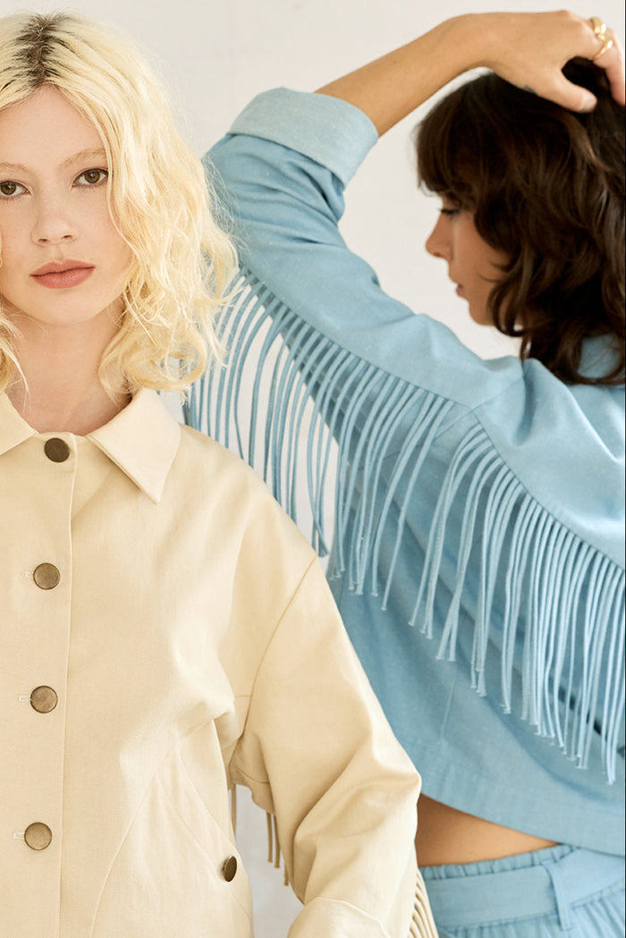 COKLUCH Veste Mela - Denim Clair