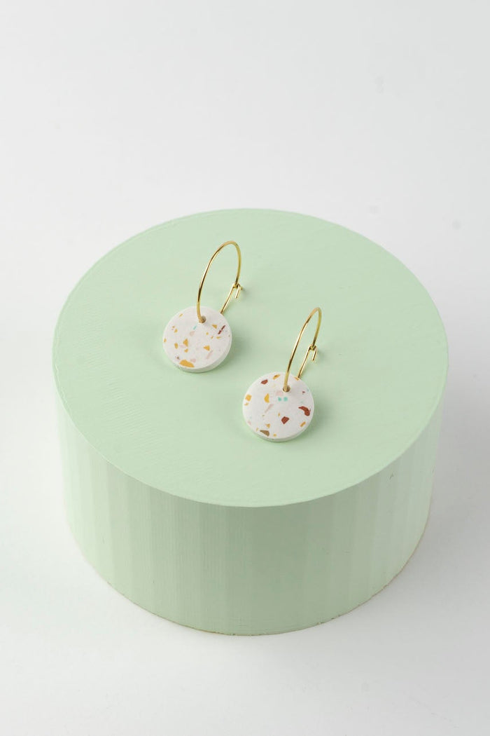 COLLAGE STUDIO Boucles d'Oreilles Cercle