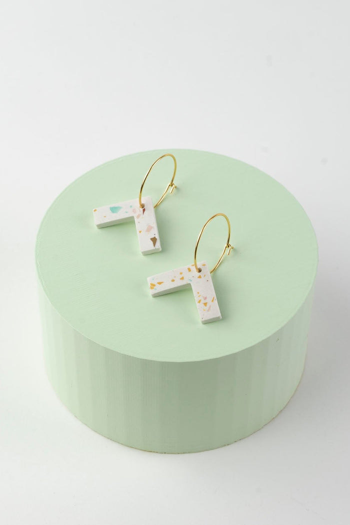 COLLAGE STUDIO Boucles d'Oreilles V