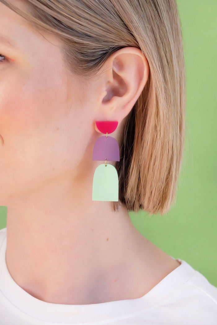 COMBINIST GOOD Boucles d'Oreilles Drop