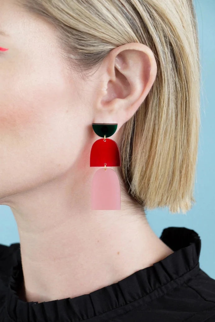 COMBINIST GOOD Boucles d'Oreilles Drop