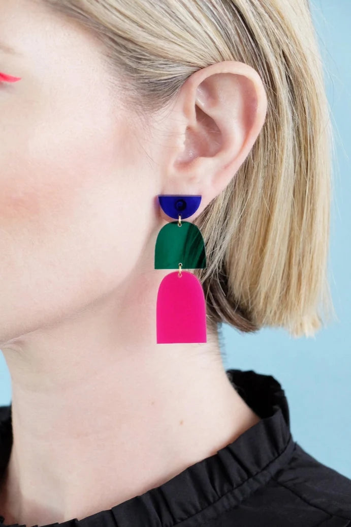 COMBINIST GOOD Boucles d'Oreilles Drop