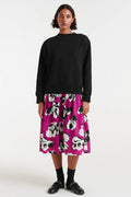 COMPANIA FANTASTICA Robe Midi Vivid Viola