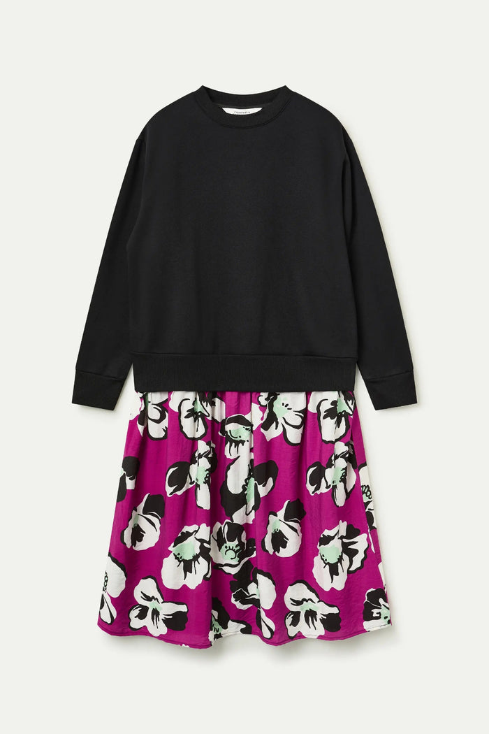 COMPANIA FANTASTICA Robe Midi Vivid Viola