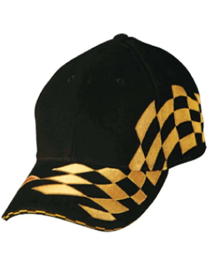 Contrast Check & Sandwich Cap CH99 Metro Workwear.