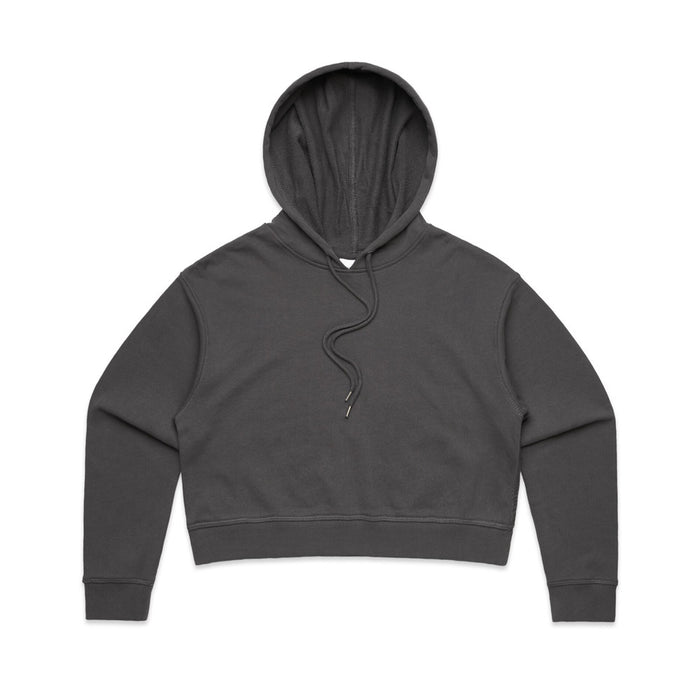 Crop Hoodie - Coal, XS